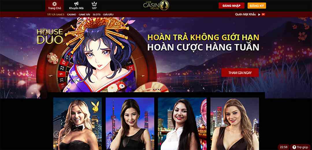 Tổng quan về Live Casino House