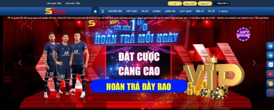 Sản phẩm cá cược đa dạng