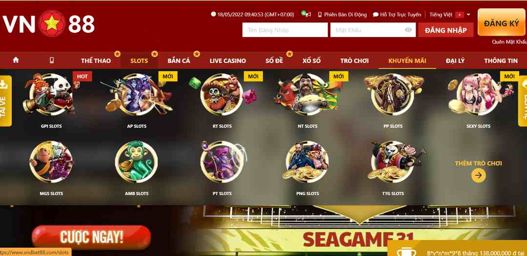 VN88 Slots game dễ thắng