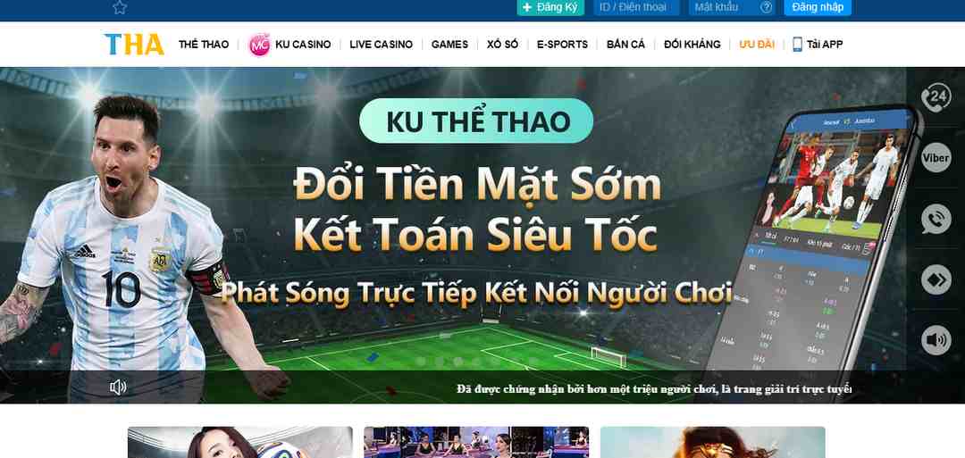 Trang web Thabet rất có sức lan tỏa nhất trên thương trường