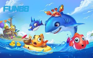 Sảnh bắn cá Fun88 có cung cấp đa dạng các thể loại cá trong game